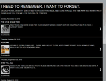 Tablet Screenshot of ineedtorememberlove.blogspot.com