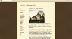 Desktop Screenshot of latvijaspilis.blogspot.com