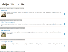 Tablet Screenshot of latvijaspilis.blogspot.com