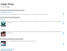 Tablet Screenshot of indigobleuwings.blogspot.com