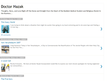 Tablet Screenshot of doctorhazak.blogspot.com