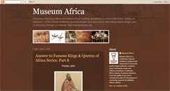 Desktop Screenshot of museumafrica.blogspot.com