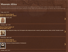 Tablet Screenshot of museumafrica.blogspot.com