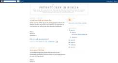 Desktop Screenshot of fruehstuecken-in-berlin.blogspot.com