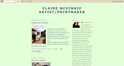 Desktop Screenshot of clairemcvinnie.blogspot.com