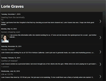 Tablet Screenshot of loriegraves.blogspot.com