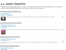 Tablet Screenshot of grupotonantzin.blogspot.com