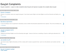 Tablet Screenshot of easyjetcomplaints.blogspot.com