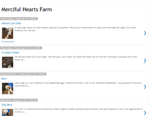 Tablet Screenshot of mercifulheartsfarm.blogspot.com