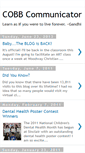 Mobile Screenshot of cobbcommunicator.blogspot.com