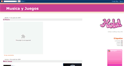 Desktop Screenshot of musicayjuegos-flor.blogspot.com