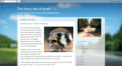 Desktop Screenshot of israel4u.blogspot.com