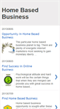 Mobile Screenshot of homebasedbusiness-oneline.blogspot.com