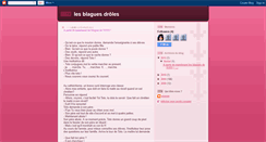 Desktop Screenshot of lesblaguesdroles.blogspot.com