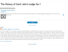 Tablet Screenshot of historyofsaintjohnslodgeno1.blogspot.com