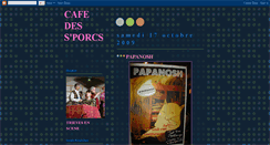 Desktop Screenshot of cafedesports.blogspot.com