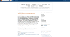 Desktop Screenshot of burtontrees.blogspot.com