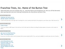 Tablet Screenshot of burtontrees.blogspot.com