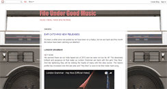 Desktop Screenshot of fileundergoodmusic.blogspot.com