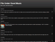 Tablet Screenshot of fileundergoodmusic.blogspot.com