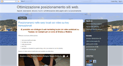 Desktop Screenshot of ottimizzazione.blogspot.com