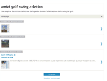 Tablet Screenshot of amicigolf.blogspot.com