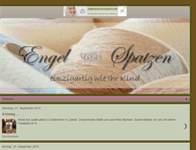 Tablet Screenshot of engelundspatzen.blogspot.com