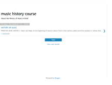 Tablet Screenshot of musichistorycourse.blogspot.com