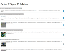 Tablet Screenshot of gestartapessabrina.blogspot.com
