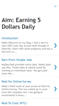 Mobile Screenshot of earn5dollars.blogspot.com