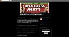 Desktop Screenshot of murderpartyblog.blogspot.com