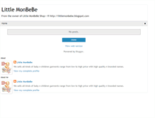 Tablet Screenshot of littlemonbebewholesale.blogspot.com