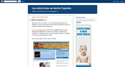 Desktop Screenshot of entrevistasradiofonicas.blogspot.com