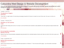 Tablet Screenshot of caloundra-website-design.blogspot.com