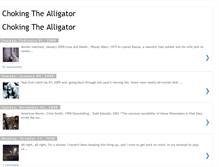 Tablet Screenshot of chokingthealligator.blogspot.com
