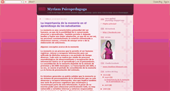 Desktop Screenshot of myriampsicopedagoga.blogspot.com