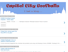 Tablet Screenshot of capitolcitygoofballs.blogspot.com