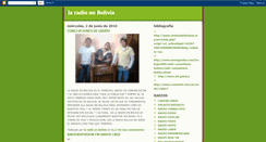 Desktop Screenshot of laradioenbolivia.blogspot.com