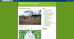 Desktop Screenshot of ccgraves.blogspot.com