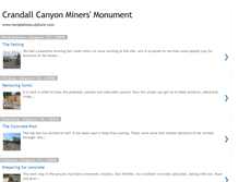 Tablet Screenshot of minersmonument.blogspot.com