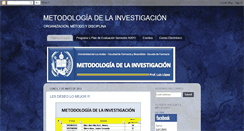 Desktop Screenshot of metodologiafarmacia.blogspot.com