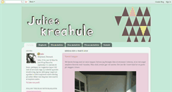 Desktop Screenshot of julieskreahule.blogspot.com