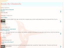 Tablet Screenshot of chinderellabeauty.blogspot.com