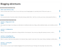 Tablet Screenshot of bloggingadventures101.blogspot.com