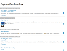 Tablet Screenshot of captainmarshmallow.blogspot.com