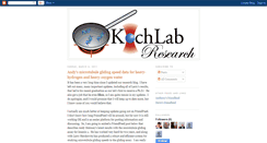 Desktop Screenshot of kochlab.blogspot.com