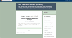 Desktop Screenshot of parttimejobforall.blogspot.com