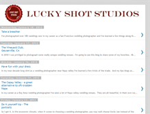 Tablet Screenshot of luckyshotstudios.blogspot.com