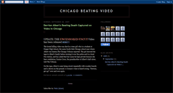 Desktop Screenshot of chicagobeatingvideo.blogspot.com