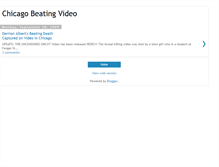 Tablet Screenshot of chicagobeatingvideo.blogspot.com